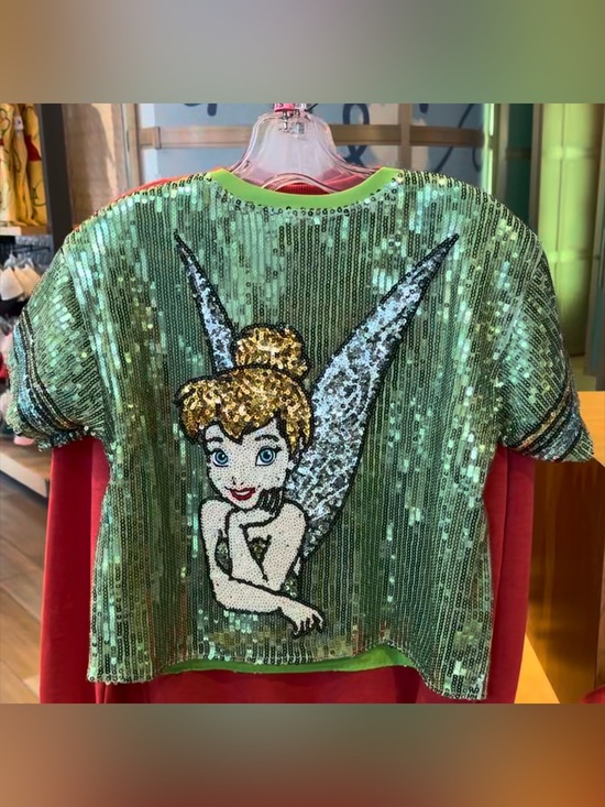 Disney Tops - Disney Tinker bell Jersey shirt WDW 2026